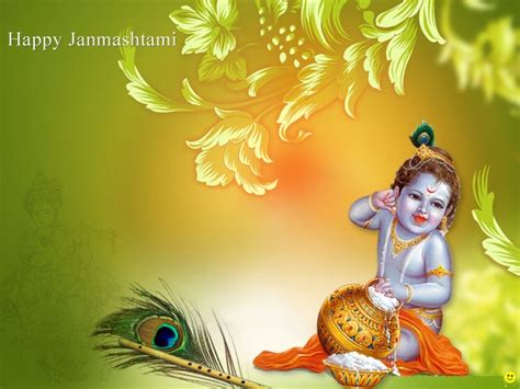 Hot Krishna Birthday Cards, Famous Krishna Wallpaper | Festival Chaska