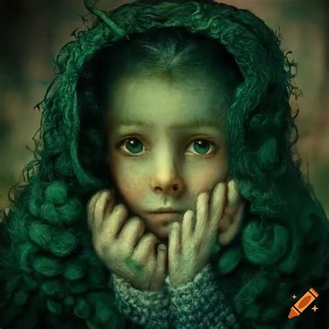 Green children of woolpit, folklore