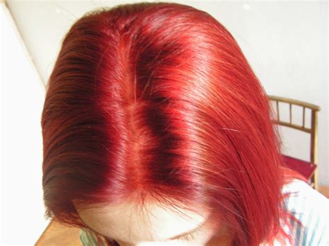 Misty's stuff | Beauty and Fashion Blog: HOTD: Bright, bright red; Dyed ...