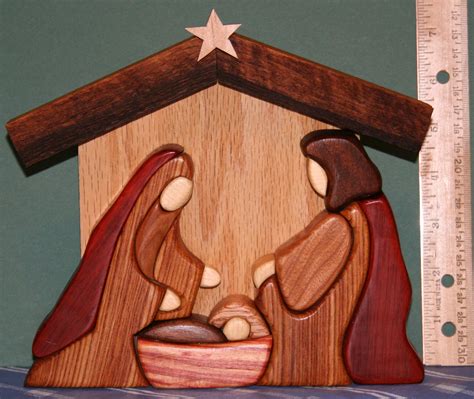 Intarsia Nativity - Scroll Saw Woodworking & Crafts Photo Gallery | Intarsia woodworking ...