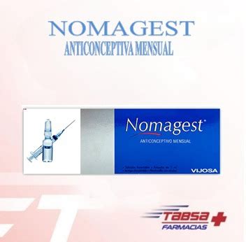 Tabsa Express: MEDICAMENTOS: NOMAGEST ANTICONCEPTIVA MENSUAL 1 AMPOLLA