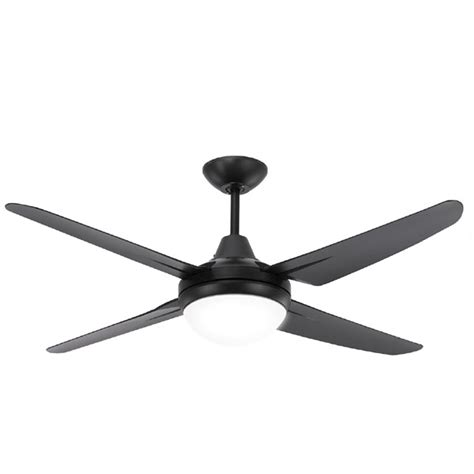 Mercator Clare AC Ceiling Fan 53" with B22 Light. Black | Universal Fans Australia