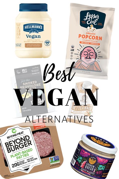 The Best Vegan Alternatives - The Sierra Guide