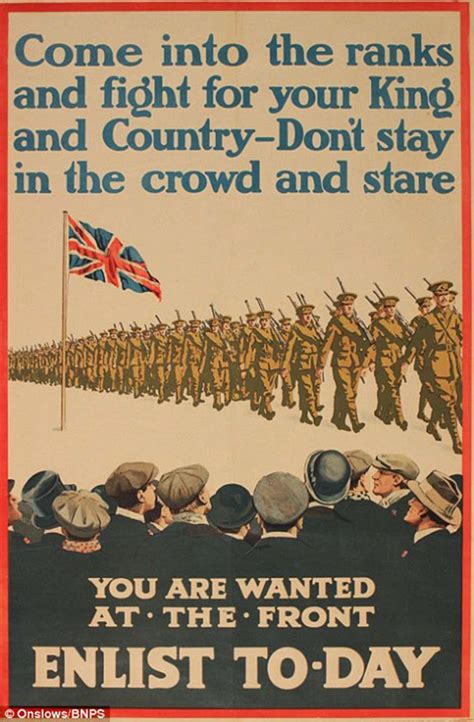 19 Fascinating WWI Posters Urging Men to Enlist ~ Vintage Everyday