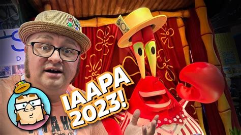 Amusement Park Trade Show! IAAPA 2023 - Lots of Fun! Brand New Theme Park Rides! Animatronics ...