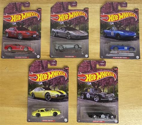 2023 HOT WHEELS JDM Theme Full Set Walmart Exclusive Acura Honda Nissan Toyota £19.01 - PicClick UK