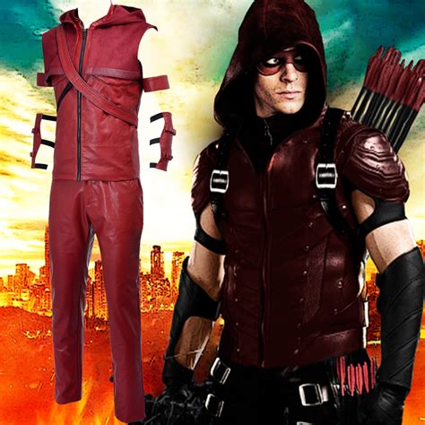 Arrow Roy Harper Red Cosplay UK Costumes : CosplayMade.co.uk