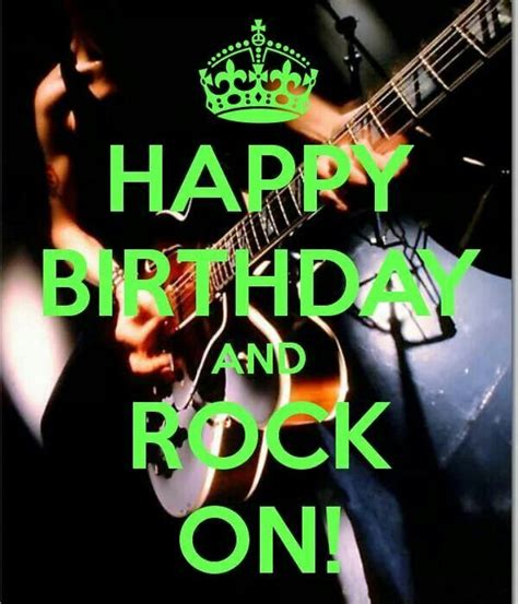 Rock Birthday Quotes - ShortQuotes.cc