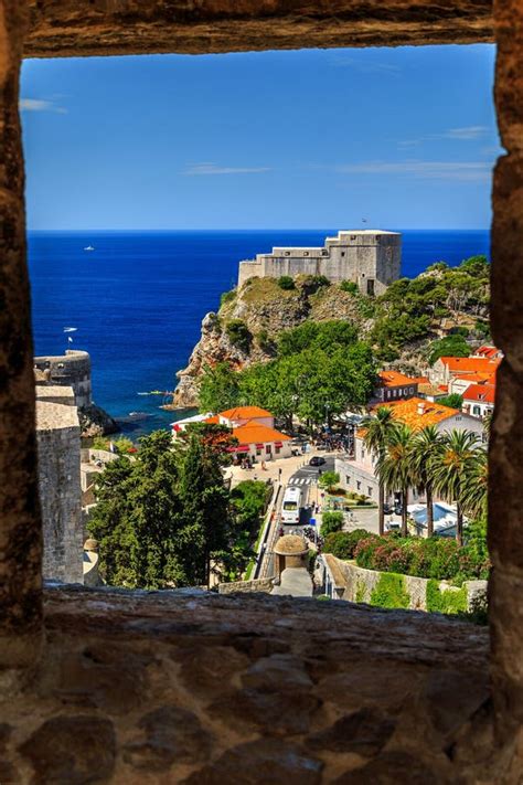 Dubrovnik fortress stock photo. Image of city, summer - 12631318