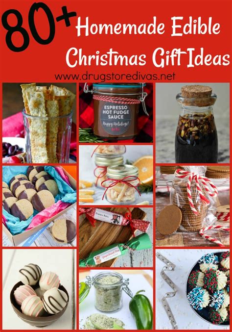 80+ Homemade Edible Christmas Gift Ideas - Drugstore Divas