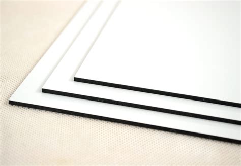 White Dibond Aluminium Composite Sheet Cut To Size - Cut Plastic Sheeting