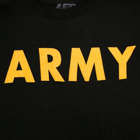 Army Gear: Army Logo Core T-Shirt in Black