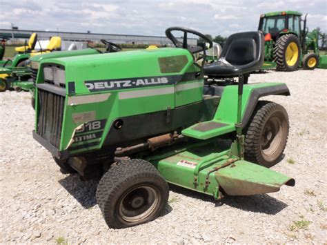 Deutz Allis 918 Ultima lawn & garden tractor | Riding lawn mowers ...