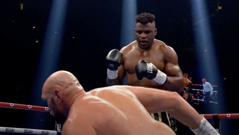 Split decision! Tyson Fury knocked down, barely decisions Francis Ngannou