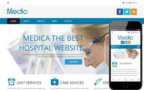 Essential Content a Hospital Website Design Must Have | Hospital website, Website design, Hospital