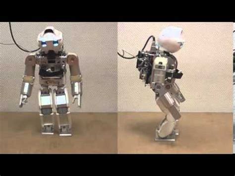 HOAP-3 humanoid robot: Simple walk with non linear stabilizer on HOAP-3 humanoid robot - YouTube