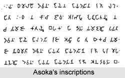 Ashoka`;s Inscriptions