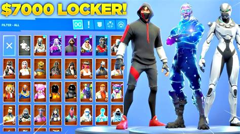 All Fortnite Locker Skins