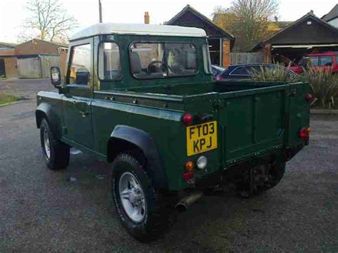 2003 LAND ROVER DEFENDER 90 TD5 GREEN. car for sale