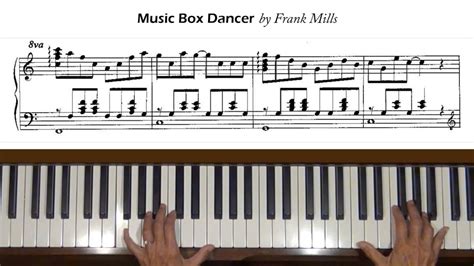 Music Box Dancer Frank Mills Piano Tutorial - YouTube