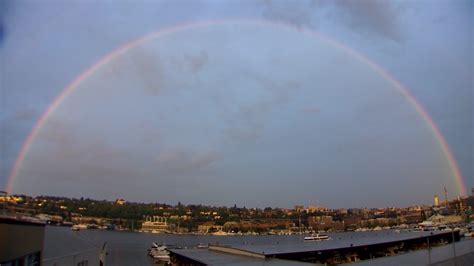 VIDEO: Beautiful rainbow above Seattle skyline | king5.com