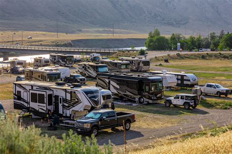 RV Parking Campground Available At YHS - Yellowstone Hot Springs