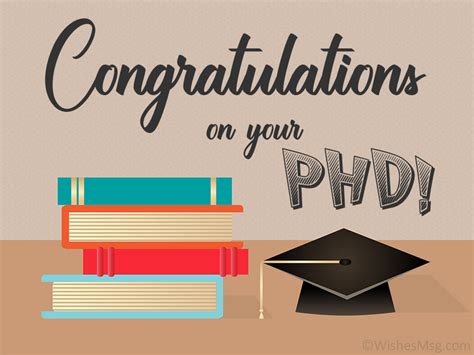 Congratulations Messages for PhD or Doctorate Degree - WishesMsg | Congratulations graduate, Phd ...