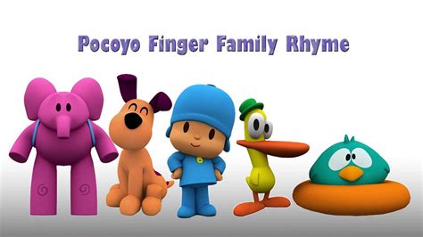 Finger Family Song Despicable Me Pocoyo English Nursery Rhymes Kids ...