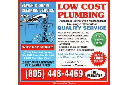 Low Cost Plumbing - Santa Barbara, CA | SantaBarbaraYP