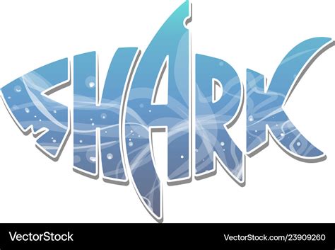 Colorful shark logo design Royalty Free Vector Image