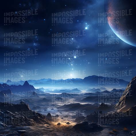 Interstellar space scene - Impossible Images - Unique stock images for commercial use.