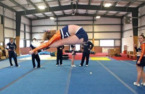 pike jump... perfect | Cheerleading, All star cheer, Ball exercises