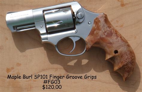 Tim's Workshop: Ruger SP101 Finger Groove Grips for Sale!