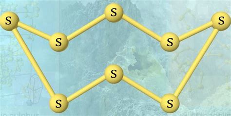 structure of sulphur molecule - Brainly.in