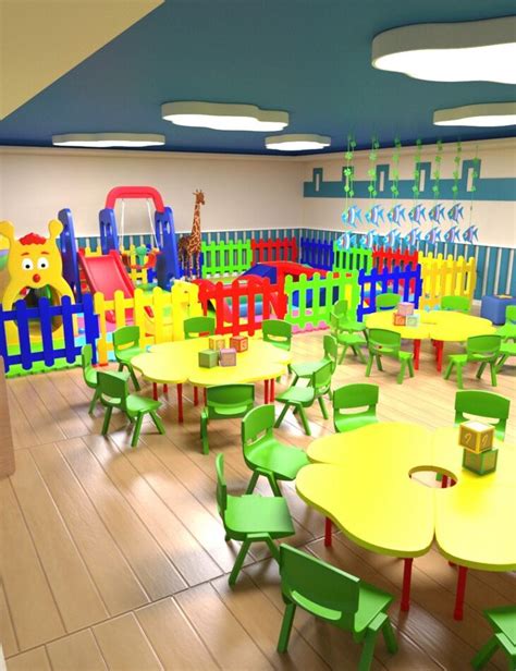 Kindergarten Classroom – Render-State