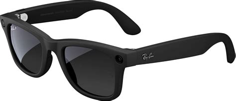 Ray-Ban Meta Wayfarer (Large) Smart Bluetooth Audio Glasses Matte Black ...