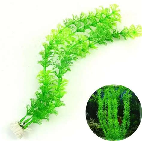 Hot 30CM Green Artificial Eco Friendly Plastic Aquarium Fake Water ...