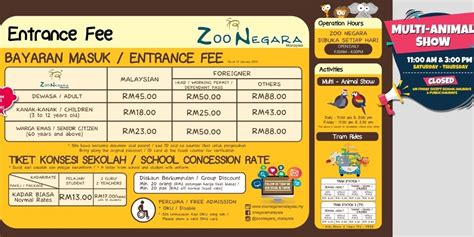 Zoo Negara Adult Ticket, Tickets & Vouchers, Event Tickets on Carousell