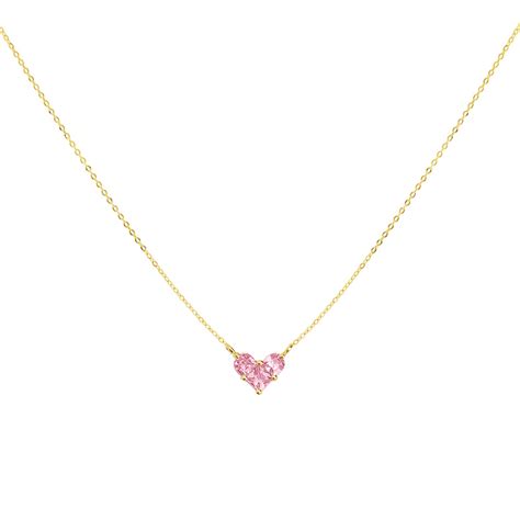 Discover the Perfect Heart Necklace Pink - Shop Now