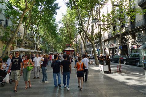 Barcelona Tourist Map Las Ramblas - Best Tourist Places in the World