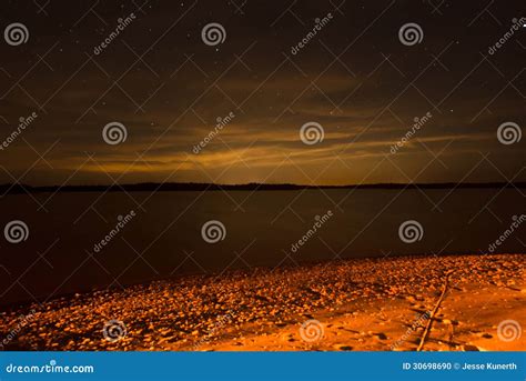 Night Sky in Florida stock photo. Image of clouds, stars - 30698690