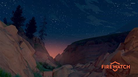 Firewatch Night Wallpaper