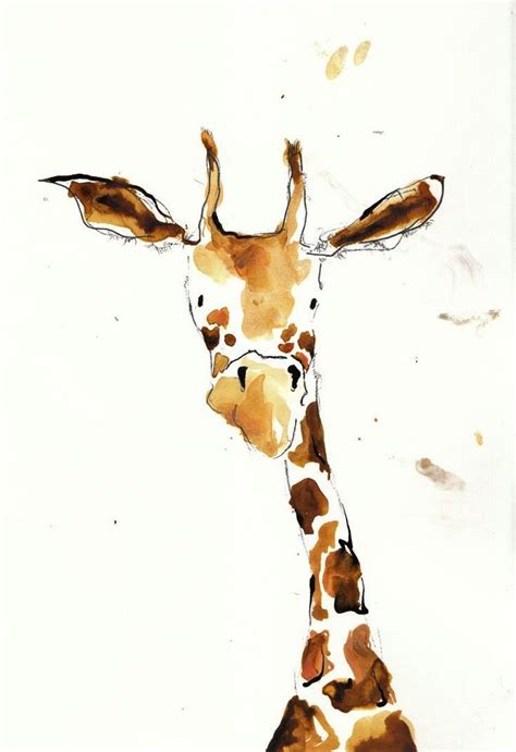 Abigail | Giraffe art, Watercolor art, Art painting