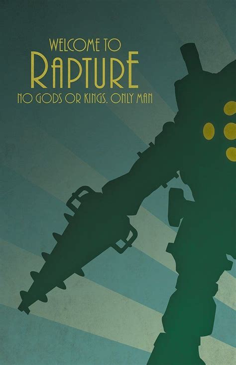 Welcome to Rapture | Bioshock, Bioshock art, Retro poster