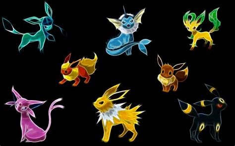 HD Eeveelutions Backgrounds | PixelsTalk.Net