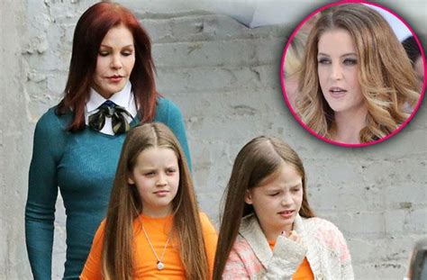 Lisa Marie Presley Twins Girls Photos -- With Priscilla Presley In ...