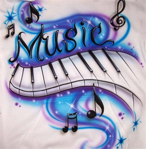 graffiti music notes ar | Dibujos para caratulas, Caratulas de musica, Hacer portadas de libros