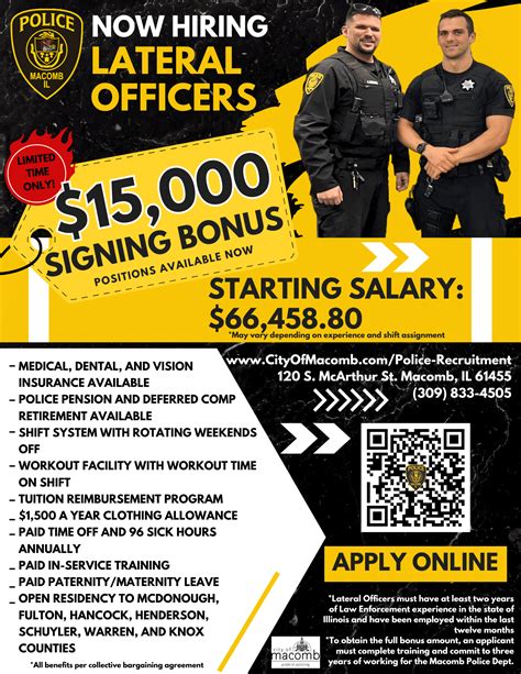 Police Recruitment | City of Macomb