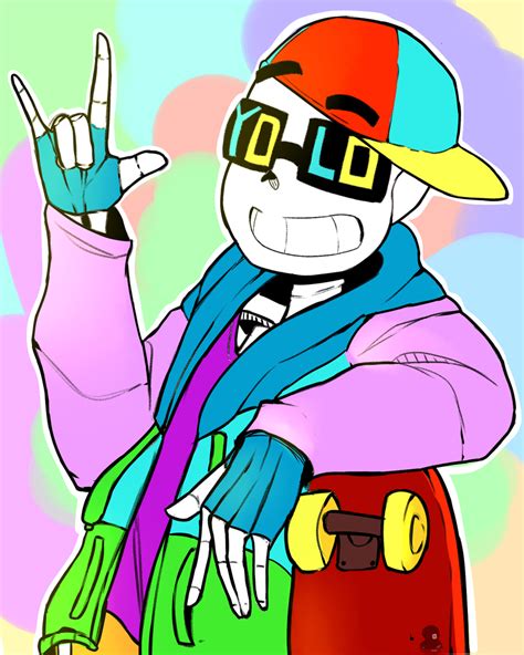 Fresh!Sans Request winner Raffle 3rd place by RandomColorNice on DeviantArt