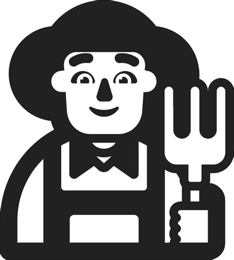 "man farmer" Emoji - Download for free – Iconduck